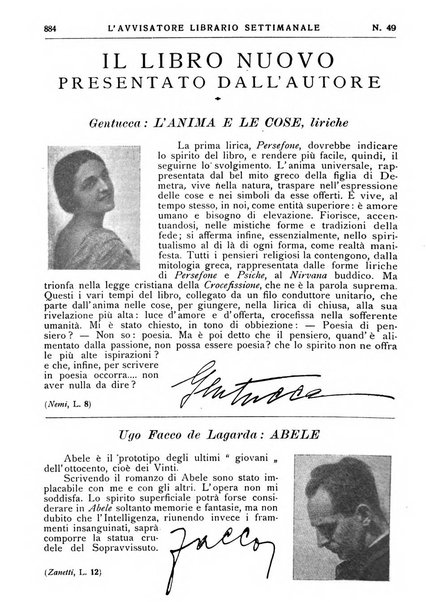 L'avvisatore librario settimanale bollettino bibliografico