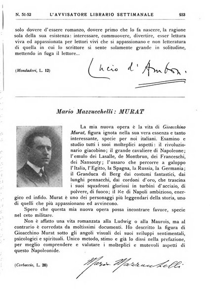 L'avvisatore librario settimanale bollettino bibliografico