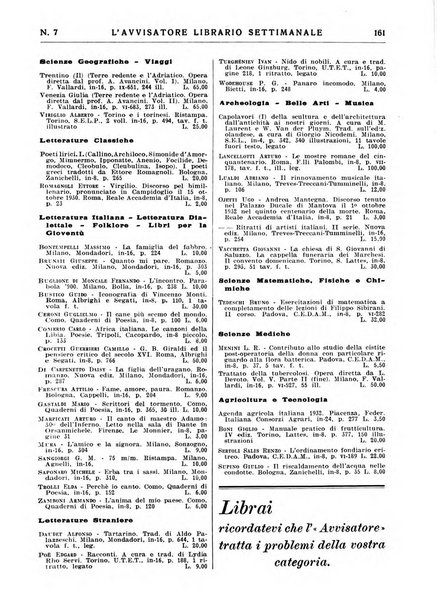 L'avvisatore librario settimanale bollettino bibliografico