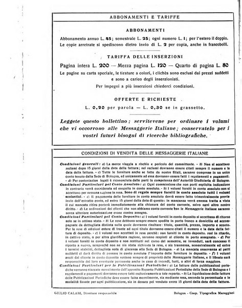 L'avvisatore librario settimanale bollettino bibliografico