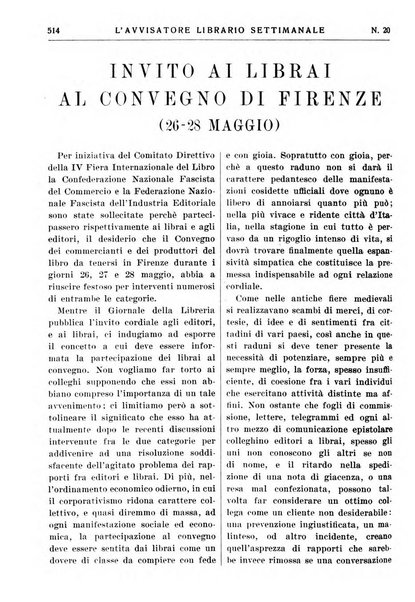 L'avvisatore librario settimanale bollettino bibliografico