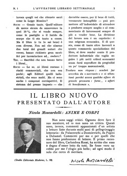 L'avvisatore librario settimanale bollettino bibliografico