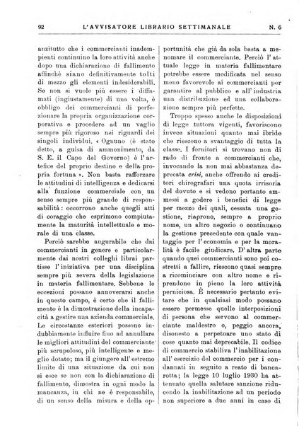 L'avvisatore librario settimanale bollettino bibliografico