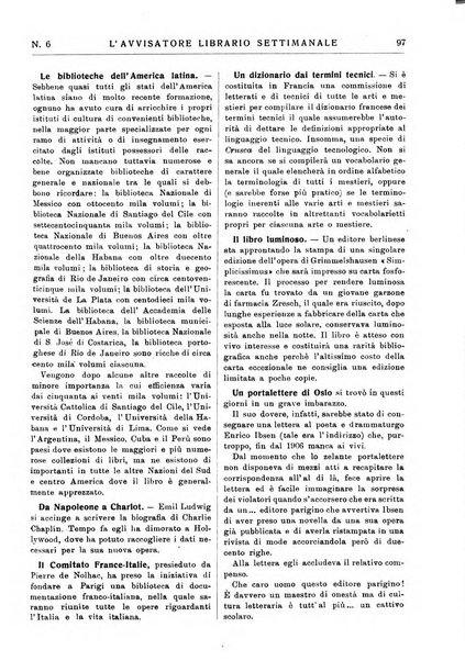 L'avvisatore librario settimanale bollettino bibliografico