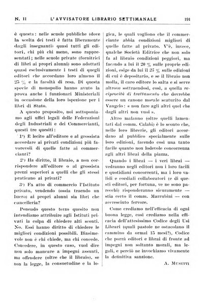 L'avvisatore librario settimanale bollettino bibliografico