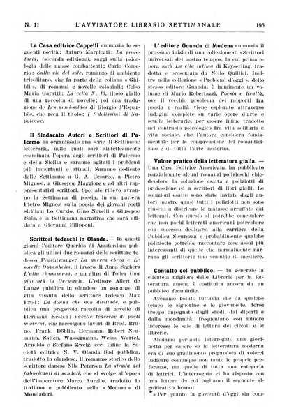 L'avvisatore librario settimanale bollettino bibliografico