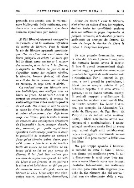 L'avvisatore librario settimanale bollettino bibliografico