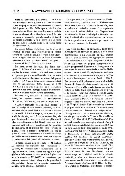 L'avvisatore librario settimanale bollettino bibliografico