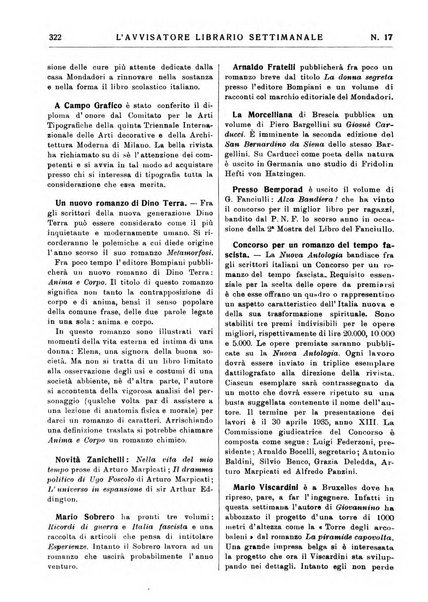 L'avvisatore librario settimanale bollettino bibliografico