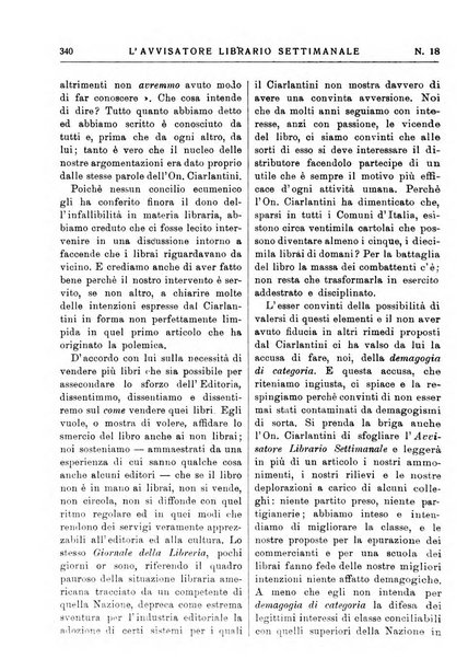 L'avvisatore librario settimanale bollettino bibliografico