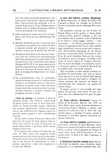 L'avvisatore librario settimanale bollettino bibliografico