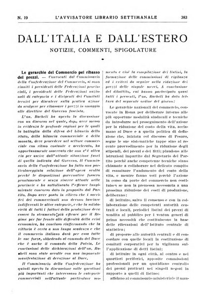 L'avvisatore librario settimanale bollettino bibliografico