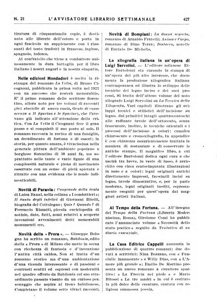 L'avvisatore librario settimanale bollettino bibliografico