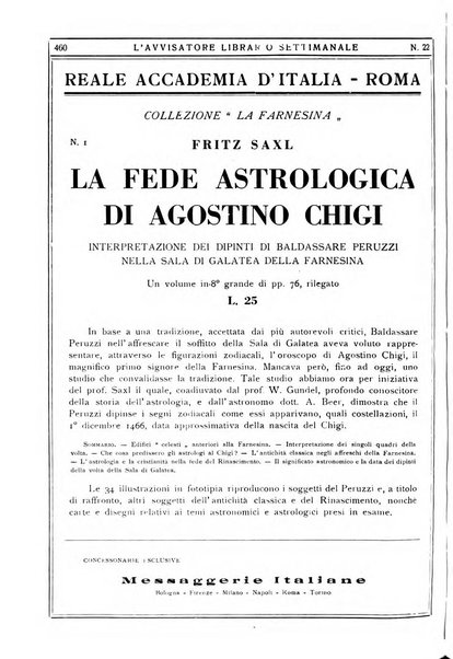 L'avvisatore librario settimanale bollettino bibliografico