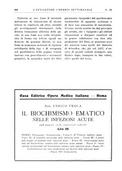 L'avvisatore librario settimanale bollettino bibliografico