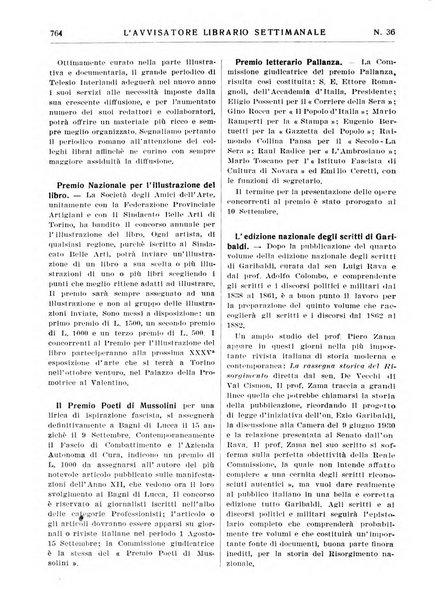 L'avvisatore librario settimanale bollettino bibliografico