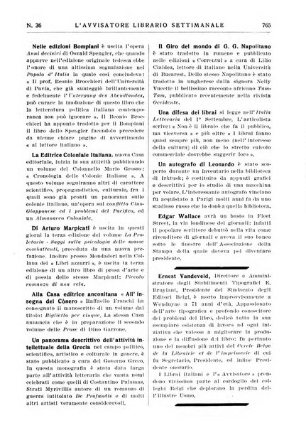 L'avvisatore librario settimanale bollettino bibliografico