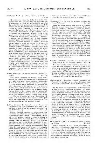 L'avvisatore librario settimanale bollettino bibliografico