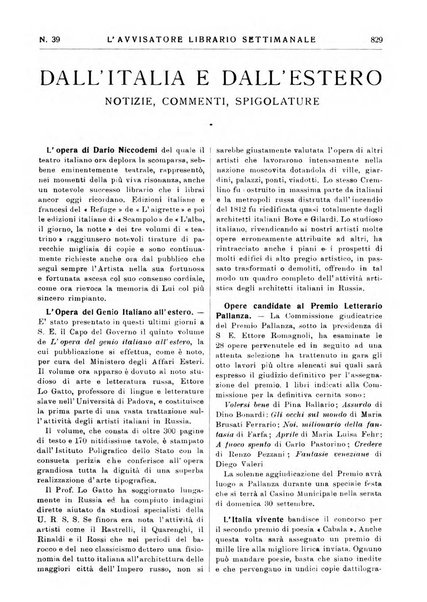 L'avvisatore librario settimanale bollettino bibliografico