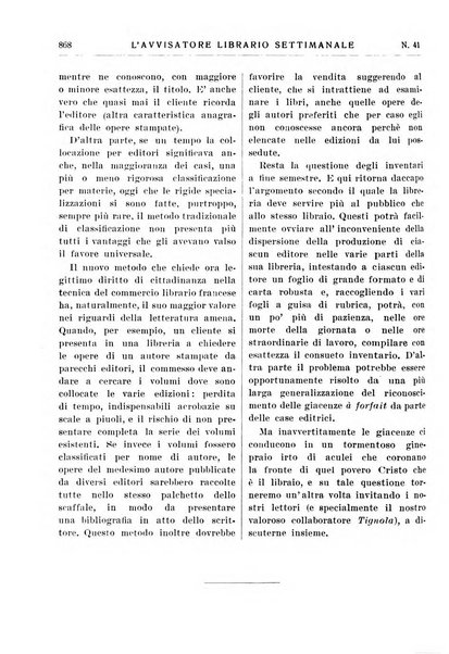 L'avvisatore librario settimanale bollettino bibliografico