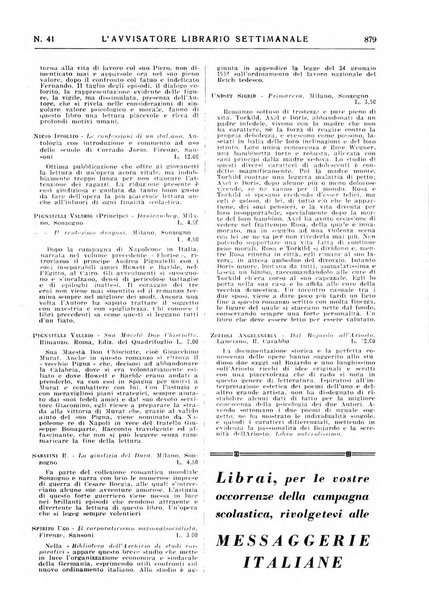 L'avvisatore librario settimanale bollettino bibliografico