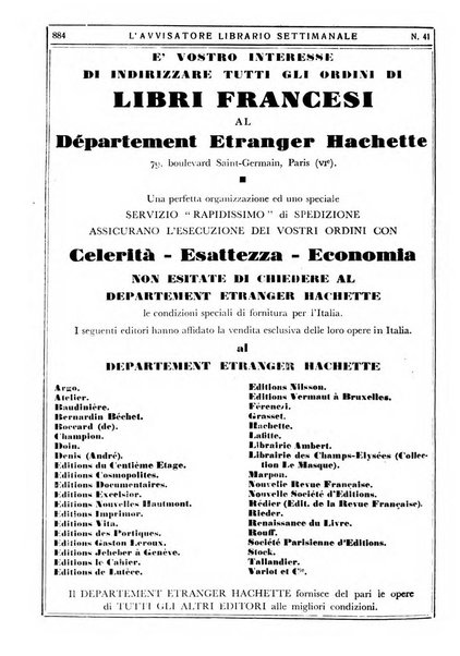 L'avvisatore librario settimanale bollettino bibliografico