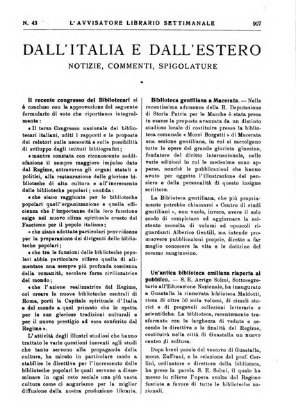 L'avvisatore librario settimanale bollettino bibliografico