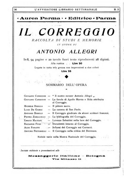 L'avvisatore librario settimanale bollettino bibliografico