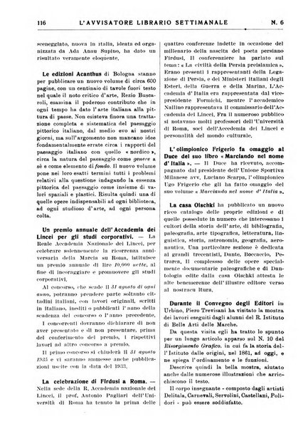 L'avvisatore librario settimanale bollettino bibliografico