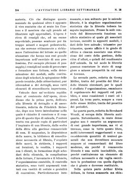 L'avvisatore librario settimanale bollettino bibliografico