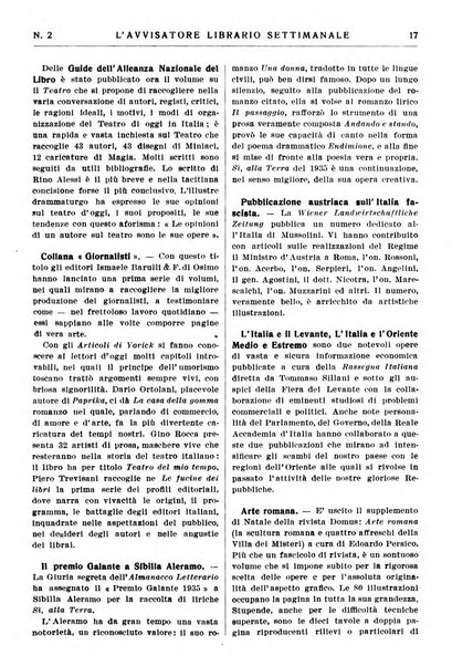 L'avvisatore librario settimanale bollettino bibliografico