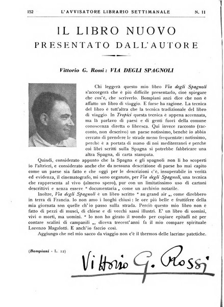 L'avvisatore librario settimanale bollettino bibliografico