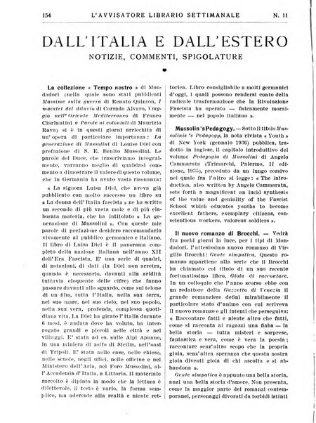 L'avvisatore librario settimanale bollettino bibliografico