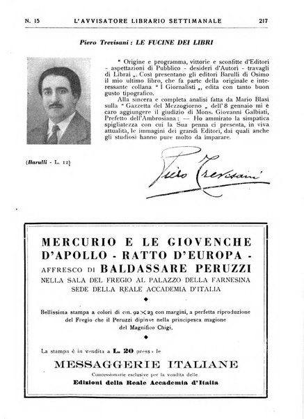 L'avvisatore librario settimanale bollettino bibliografico