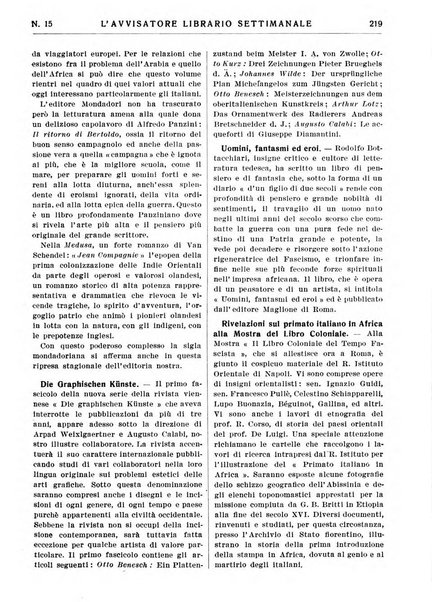 L'avvisatore librario settimanale bollettino bibliografico