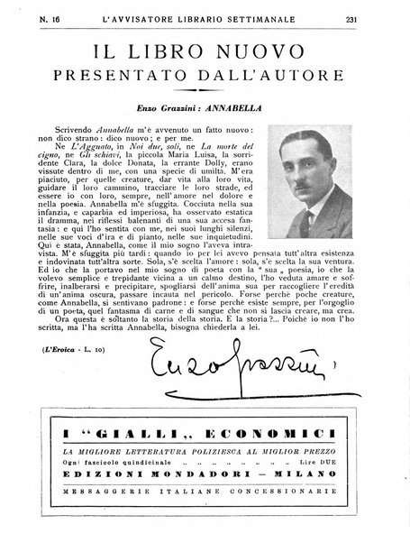 L'avvisatore librario settimanale bollettino bibliografico