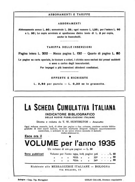 L'avvisatore librario settimanale bollettino bibliografico