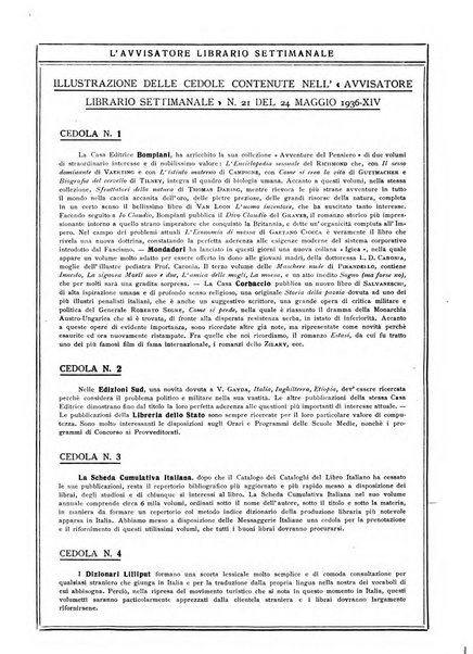 L'avvisatore librario settimanale bollettino bibliografico