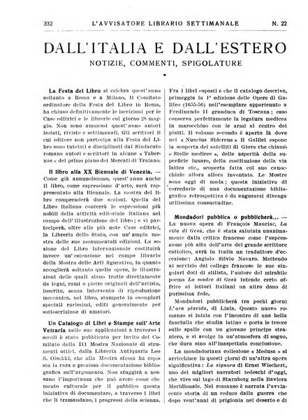 L'avvisatore librario settimanale bollettino bibliografico