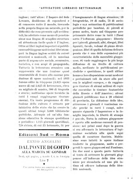 L'avvisatore librario settimanale bollettino bibliografico