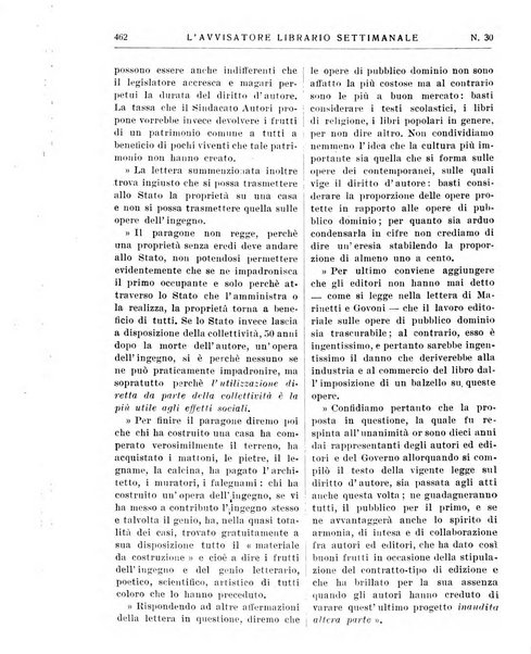 L'avvisatore librario settimanale bollettino bibliografico