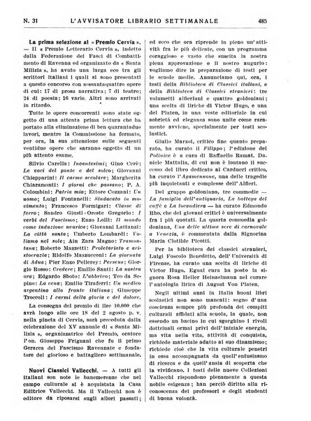 L'avvisatore librario settimanale bollettino bibliografico