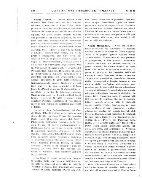 L'avvisatore librario settimanale bollettino bibliografico