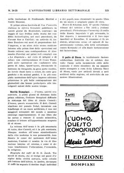 L'avvisatore librario settimanale bollettino bibliografico