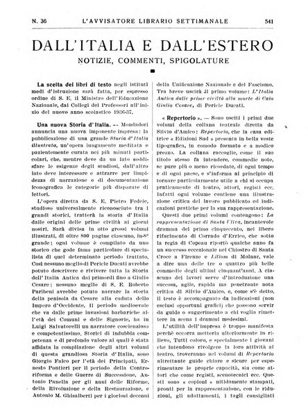 L'avvisatore librario settimanale bollettino bibliografico