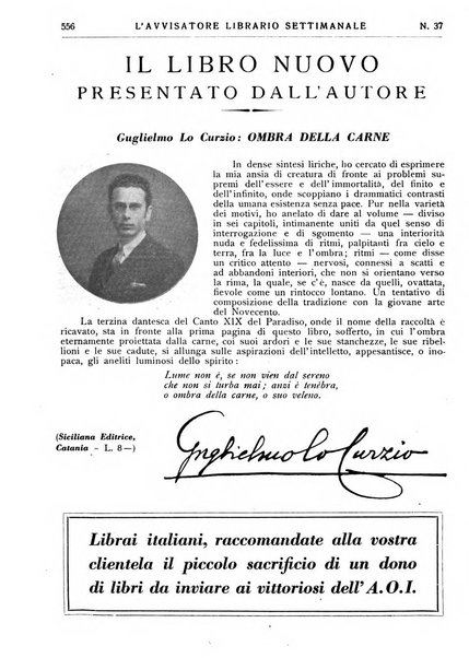 L'avvisatore librario settimanale bollettino bibliografico