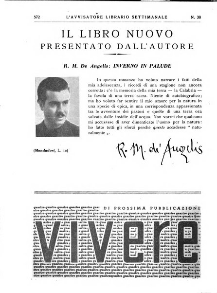 L'avvisatore librario settimanale bollettino bibliografico