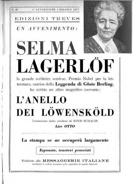 L'avvisatore librario settimanale bollettino bibliografico