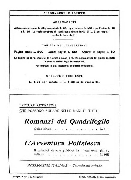 L'avvisatore librario settimanale bollettino bibliografico