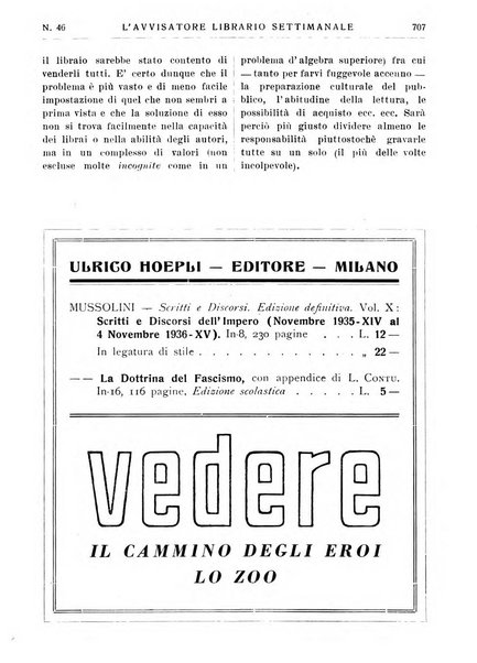 L'avvisatore librario settimanale bollettino bibliografico